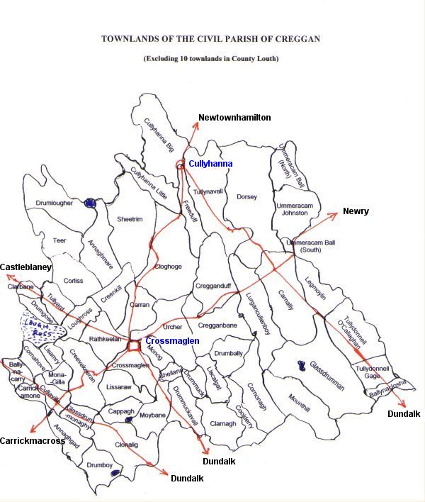 Map of Townlands