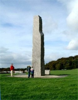 Millenium Stone, Delamont Park  PHOTO: Pat Devlin